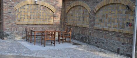 Restauration en plein air