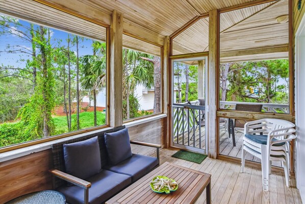 Terrace/patio - Welcome to Sun Treader! (St. George Island)