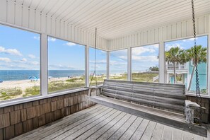 Interior - Wander from the cool shade of the screened porch to the sun deck with your favorite book! (St. George Island)