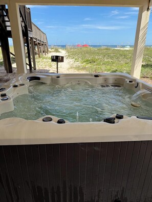 مغطس سبا خارجي