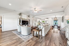 Living area - Welcome to Anchors Up! (St. George Island)