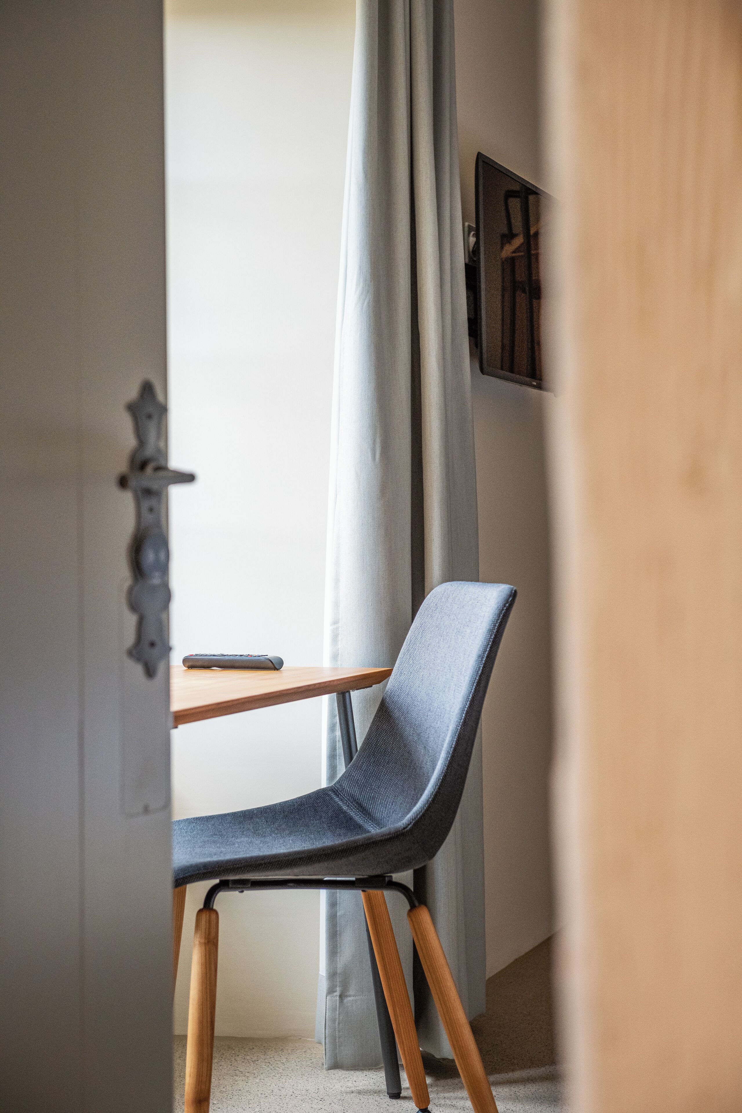 Boutique Double Room with Balcony | Wohnbereich