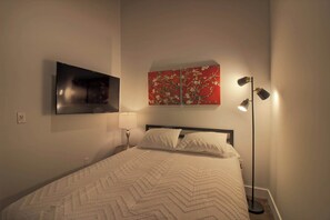 1 غرفة نوم ومكتب ومكواة/لوح كي وواي فاي