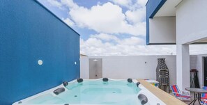 Terrace/patio - Casa em Marechal Deodoro com jacuzzi (Marechal Deodoro)