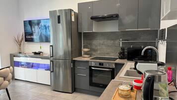 Microwave, oven, stovetop