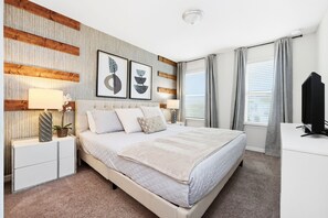 5 bedrooms, iron/ironing board, WiFi, bed sheets