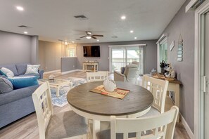 House (3 Bedrooms) | Interior - Dock + Canal View: Tranquil Escape in Punta Gorda (Punta Gorda)