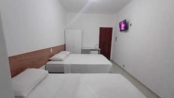 Wi-Fi de cortesia, roupa de cama