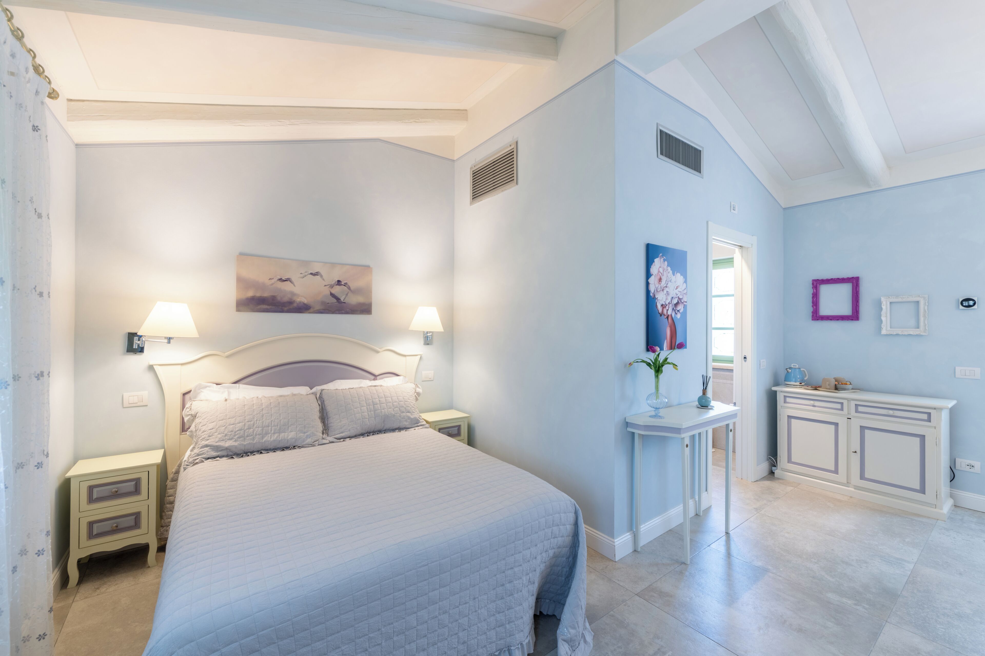 CAMERA MATRIMONIALE CON ACCESSO DISABILI LAVANDA