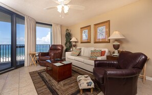 Living area - Phoenix Vi 6904 2 Bedroom Condo (Orange Beach)
