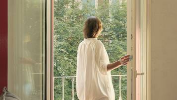 Design Apartment, Balcony, City View | Balcony