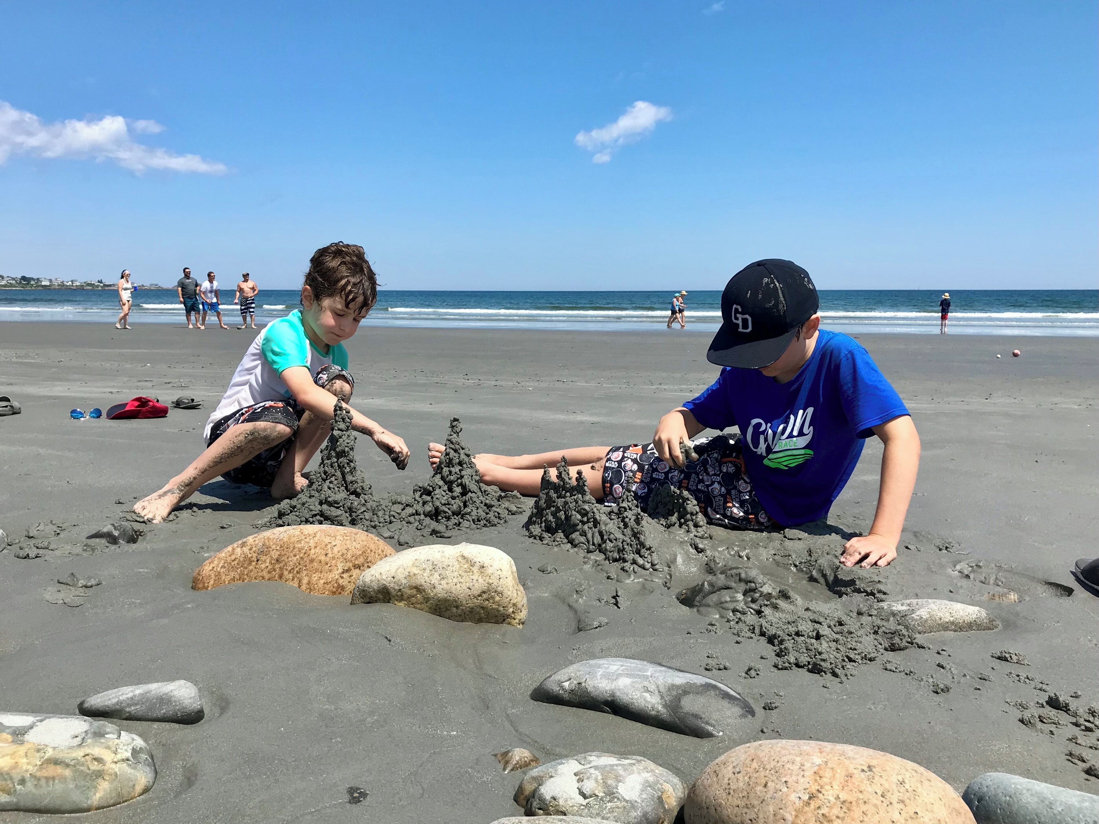Camastros y toallas de playa 