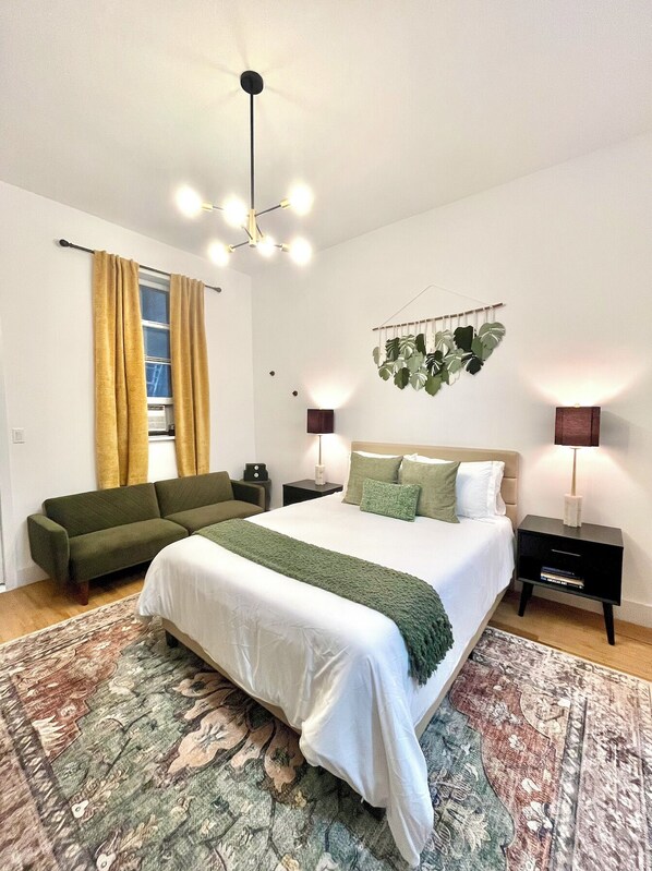 1 chambre, fer et planche à repasser, accès Internet, draps fournis