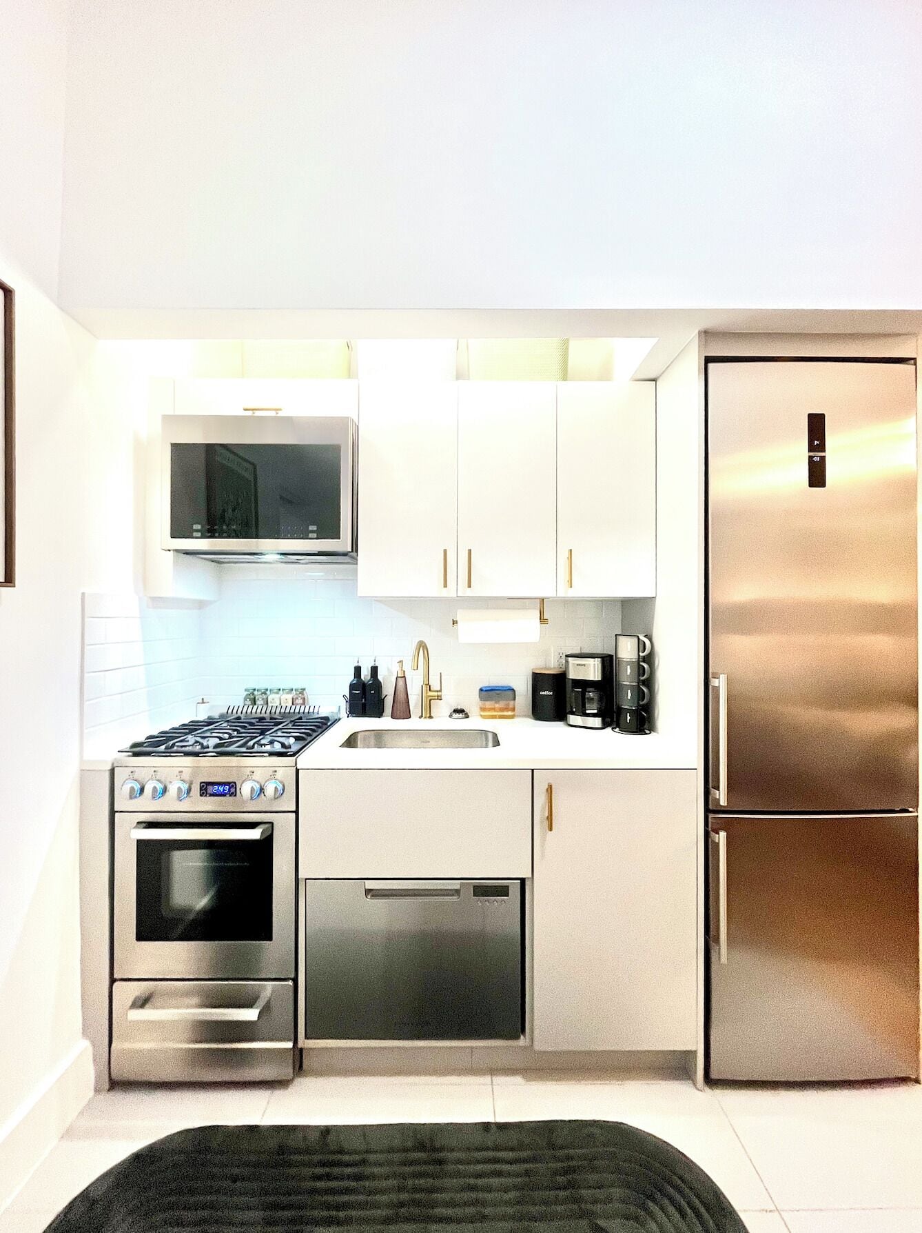 Microondas, horno y parrilla de estufa 