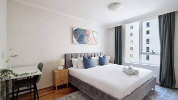 3 bedrooms, iron/ironing board, travel cot, WiFi