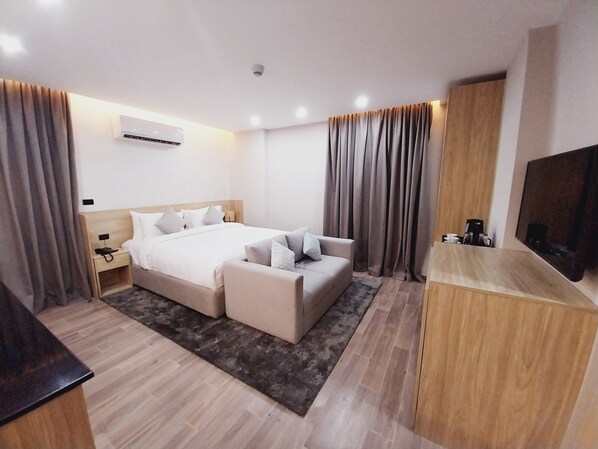 4 soverom, strykejern/-brett, wi-fi og sengetøy