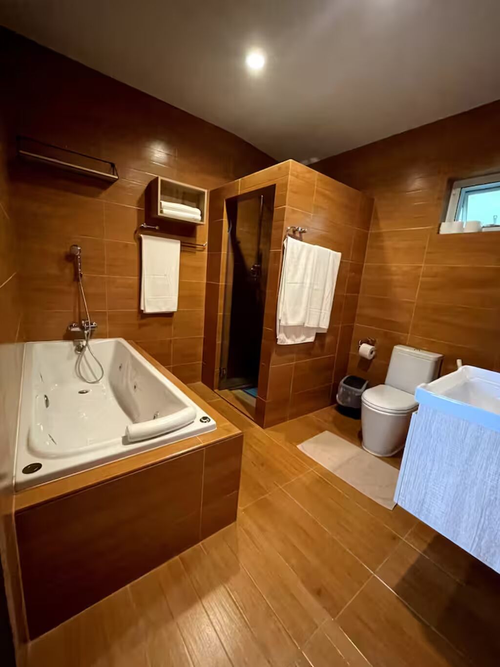 Articles de toilette gratuits, sèche-cheveux, serviettes fournies, savon