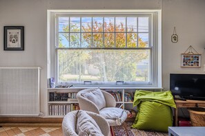 TV, fireplace, table tennis