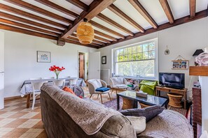 TV, fireplace, table tennis