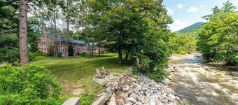 New! Riverfront condo w/ kitchen and washer/dryer