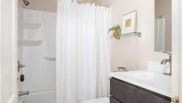 Hair dryer, towels