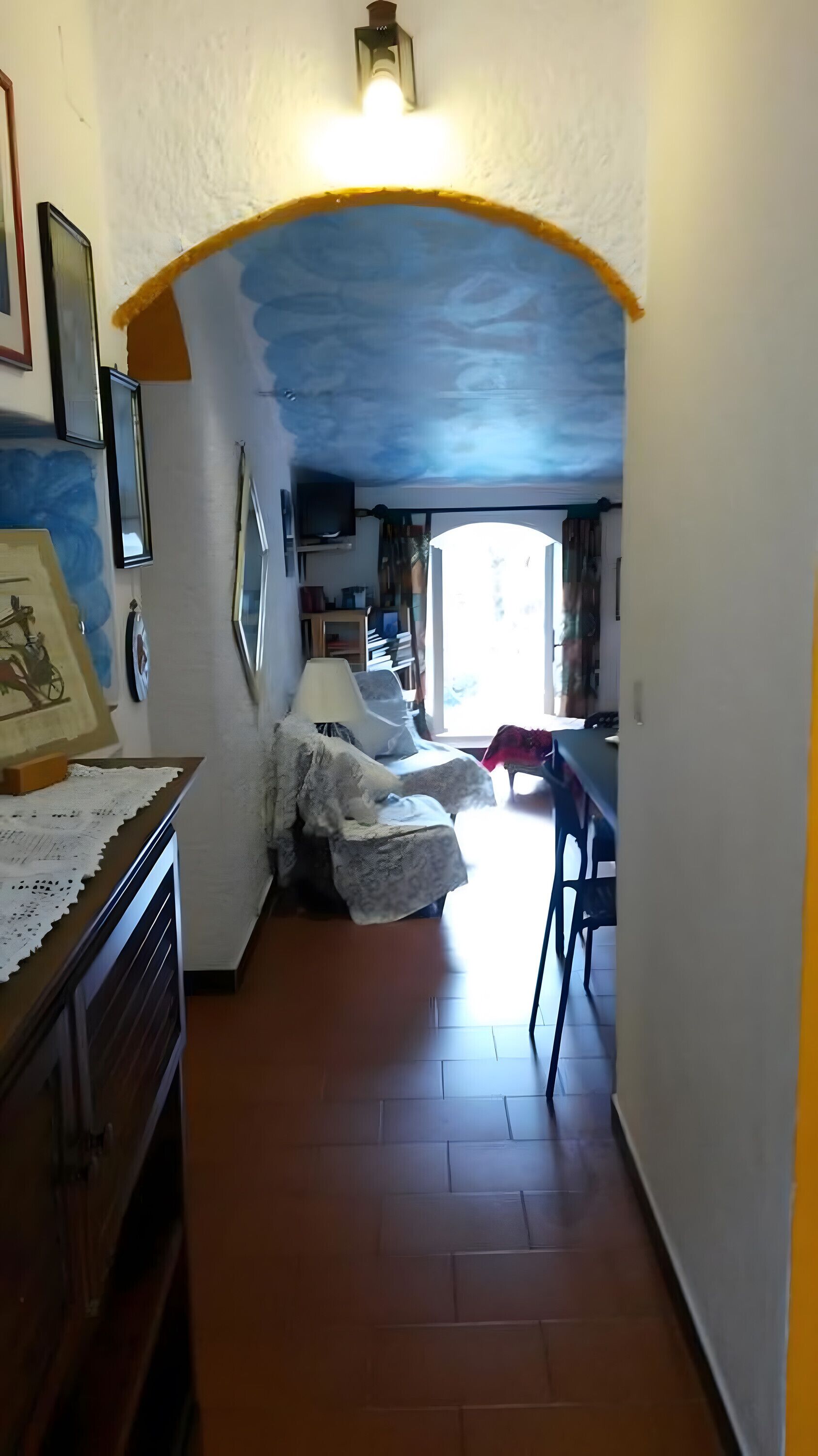 TV, caminetto, videogiochi