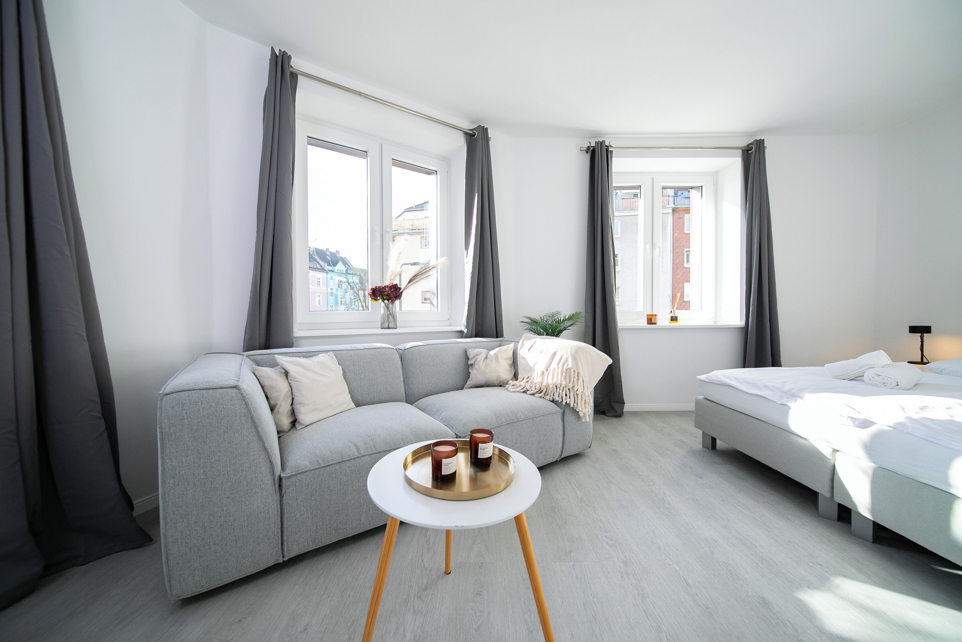 Apartment, 2 Schlafzimmer, Küche | Allergikerbettwaren, Verdunkelungsvorhänge, schallisolierte Zimmer