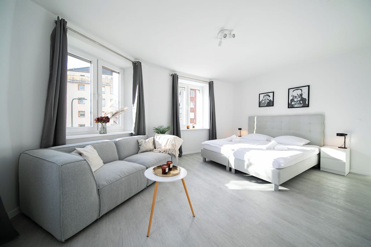 Apartment, 2 Schlafzimmer, Küche | Allergikerbettwaren, Verdunkelungsvorhänge, schallisolierte Zimmer