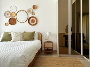 1 Schlafzimmer, Bügeleisen/Bügelbrett, WLAN