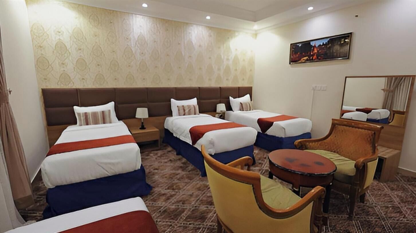 Classic Quadruple Room | Premium bedding, down comforters, Select Comfort beds, minibar