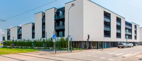 Façade de l’hébergement