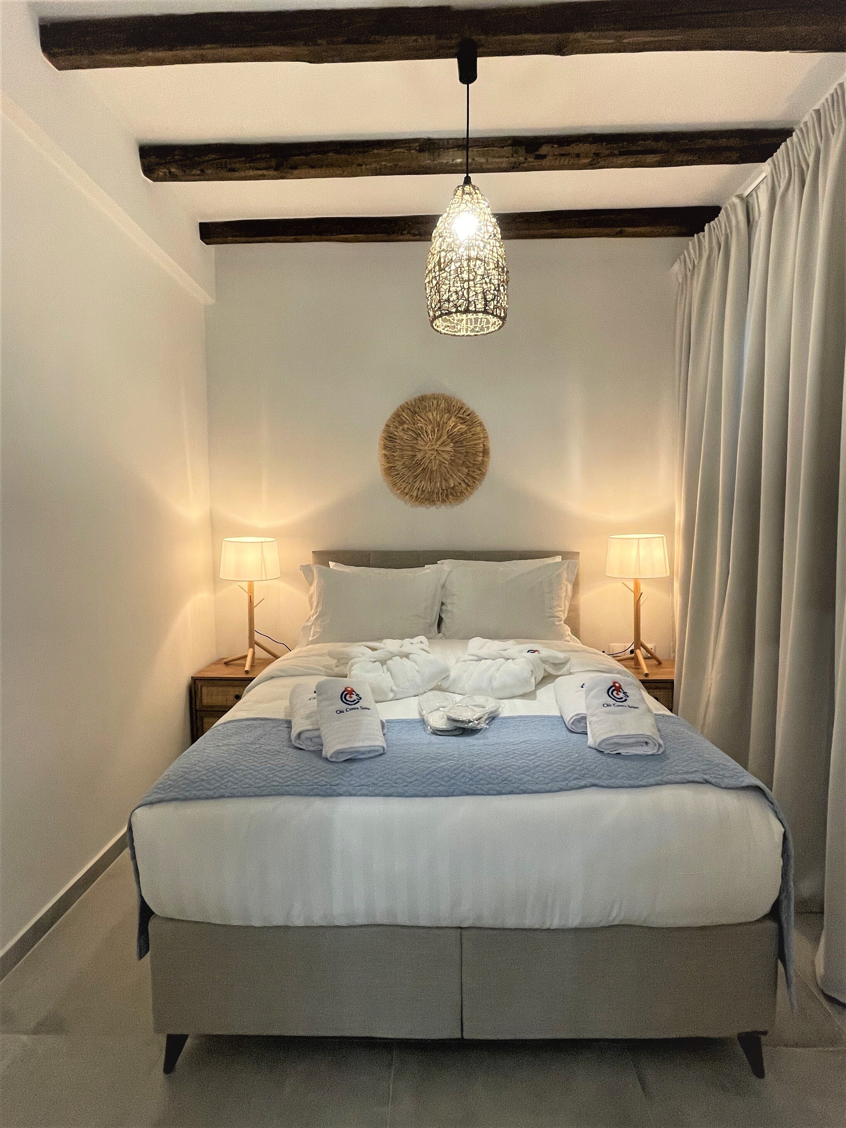 One-Bedroom Suite - Paros | Egyptian cotton sheets, premium bedding, in-room safe, laptop workspace