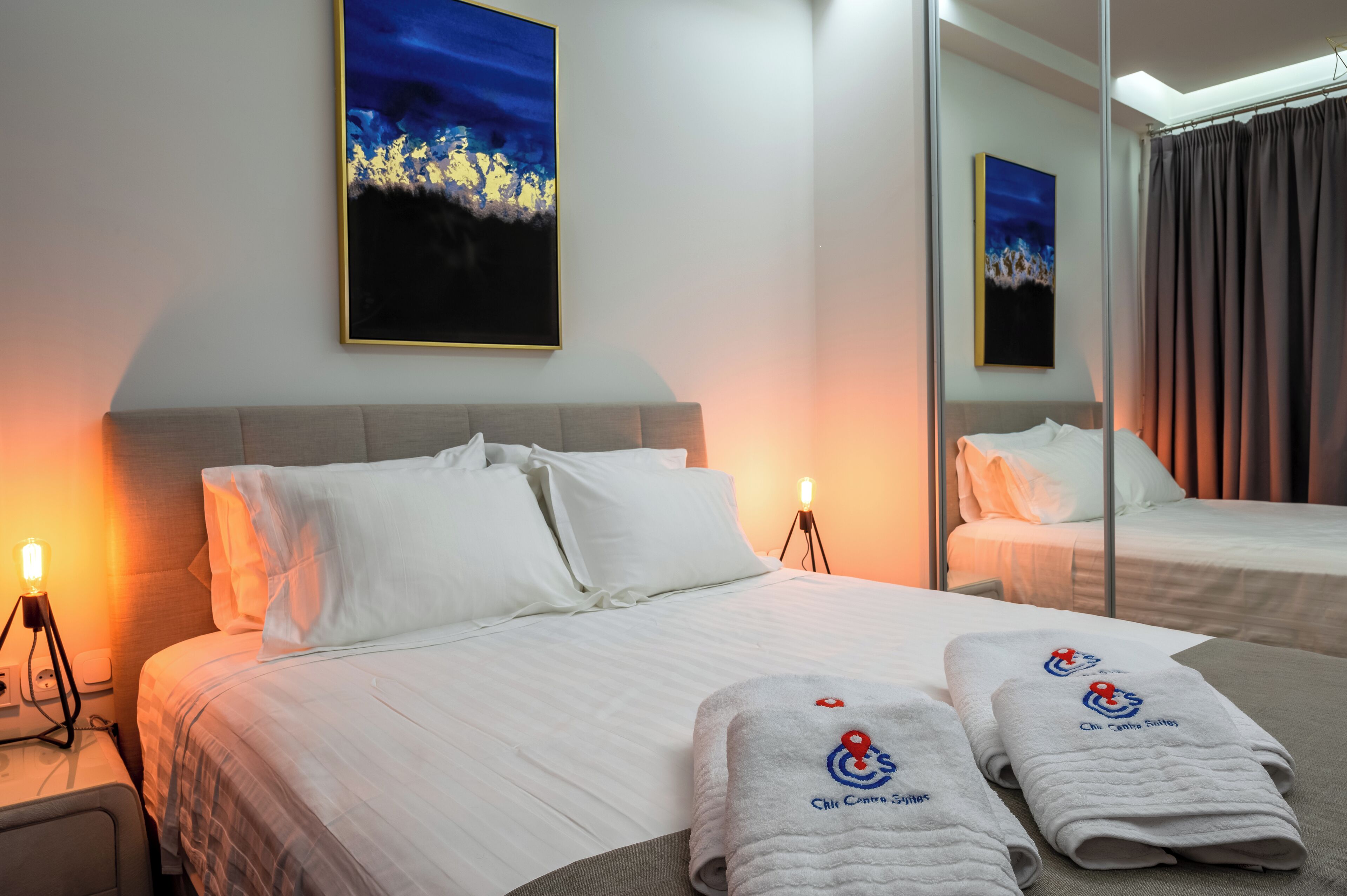 One-Bedroom Suite with Balcony - Avra | Egyptian cotton sheets, premium bedding, in-room safe, laptop workspace