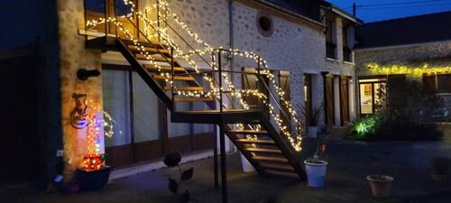 Large capacity gîte in champagne.pets welcome!