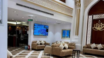 Sala de estar en el lobby