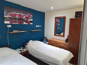 1 chambre, fer et planche Ă  repasser, Wi-Fi, draps fournis