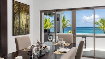 Luxury Villa, Ocean View | Living area
