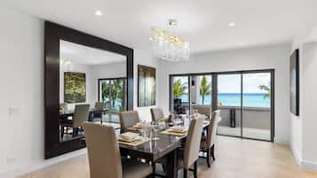 Luxury Villa, Ocean View | Living area