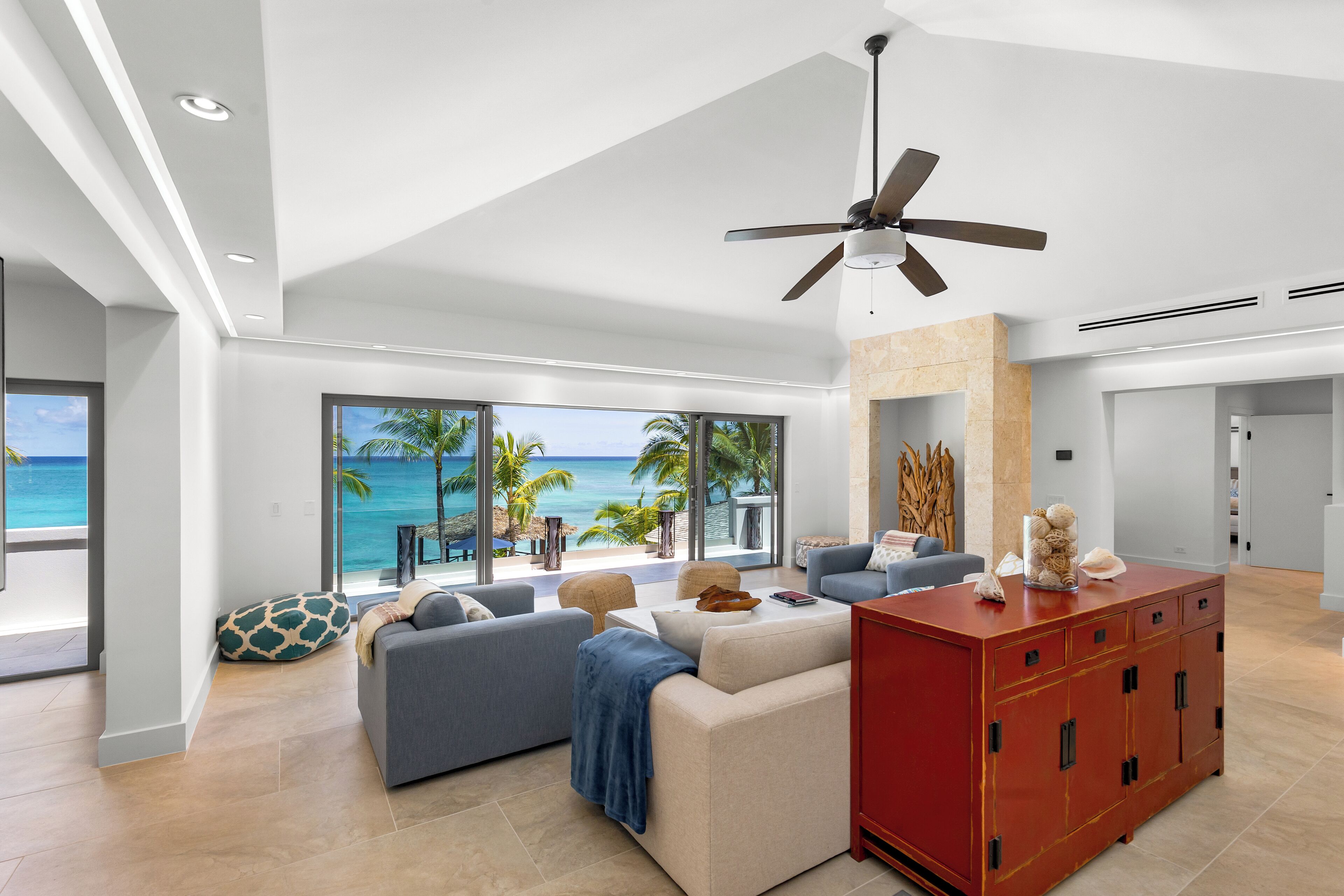 Luxury Villa, Ocean View | Living area | Ping pong