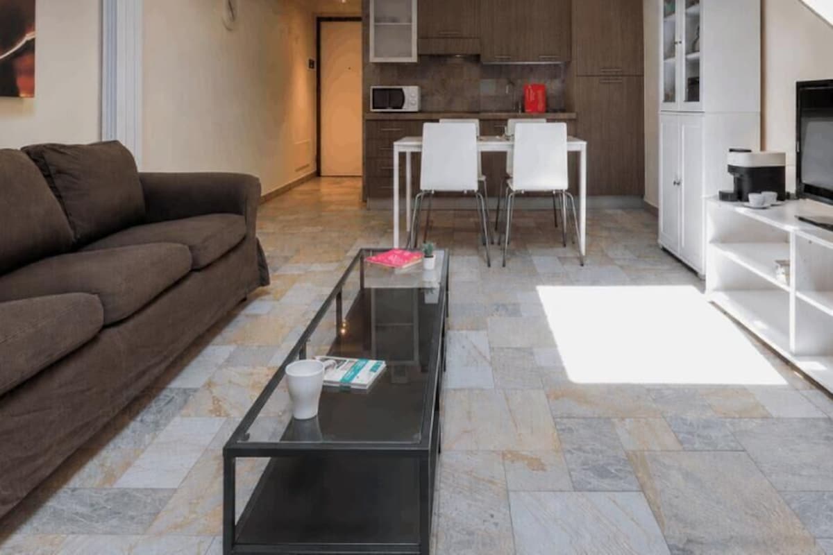 Classic Apartment, 2 Bedrooms | Living area