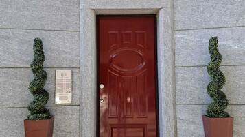 Fassade der Unterkunft