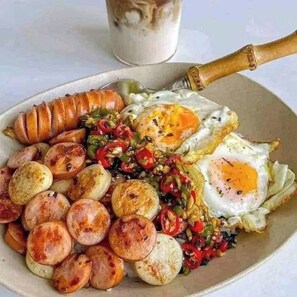 Petit déjeuner continental compris tous les jours