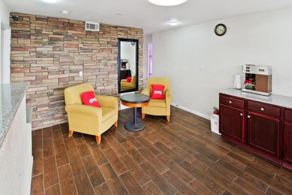 Sala de estar en el lobby