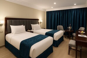 Deluxe Double Room, River View | In-room safe, blackout curtains, soundproofing