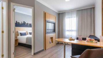 1 habitación, wifi y ropa de cama