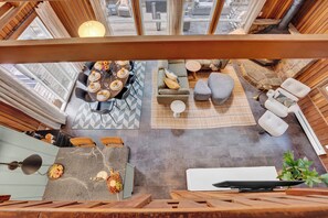 Dining - Poconos Chalet w/ Fire Pit, Deck, and Sauna in Big Bass Lake! (Big Bass Lake)