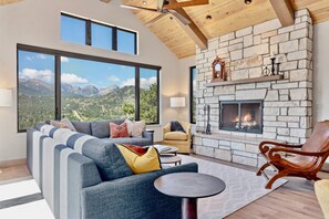 TV, fireplace, ping pong, offices