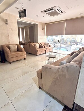 Lobby sitting area