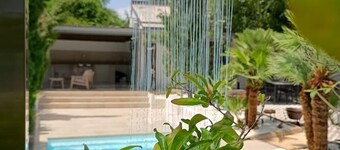 Rural apartment for families with swimming pool and barbecue on the Costa Tropical