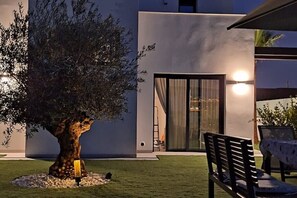 Terrace/patio - New villa with panoramic sea and mountain views (Mutxamel)